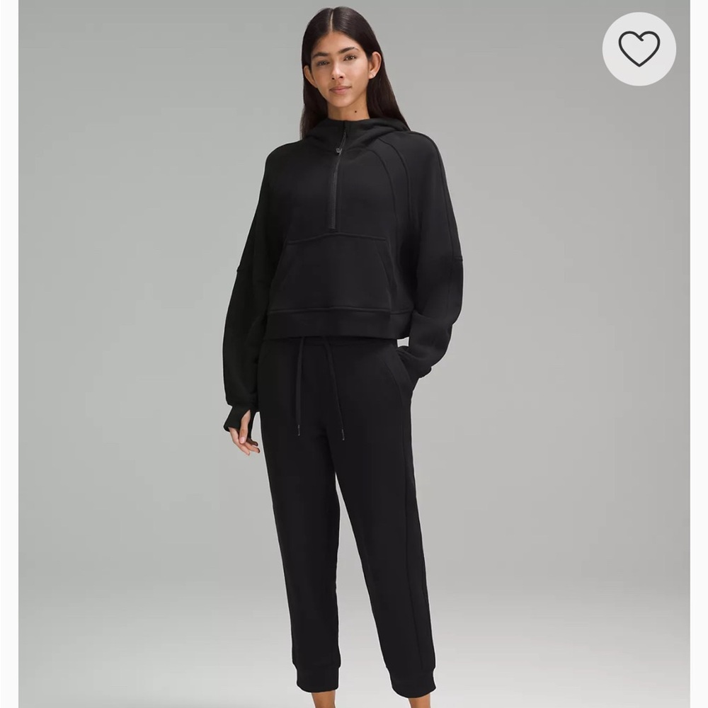 Lululemon Athletica Women’s Black Scuba Half Zip